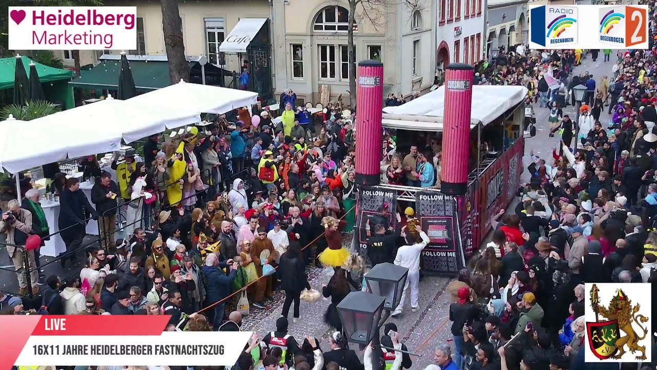 16x11 Jahre Heidelberger Fastnachtszug