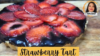 Strawberry Tart Recipe| Strawberry Recipes| Easy Strawberry Tart Recipe| @JignaGosar