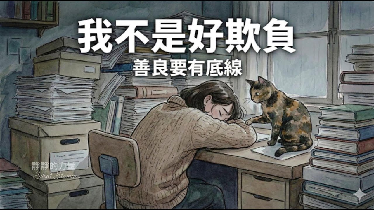 別讓你的善良變成「透明的」！做再多也被視為理所當然？給「討好型人格」的界線練習