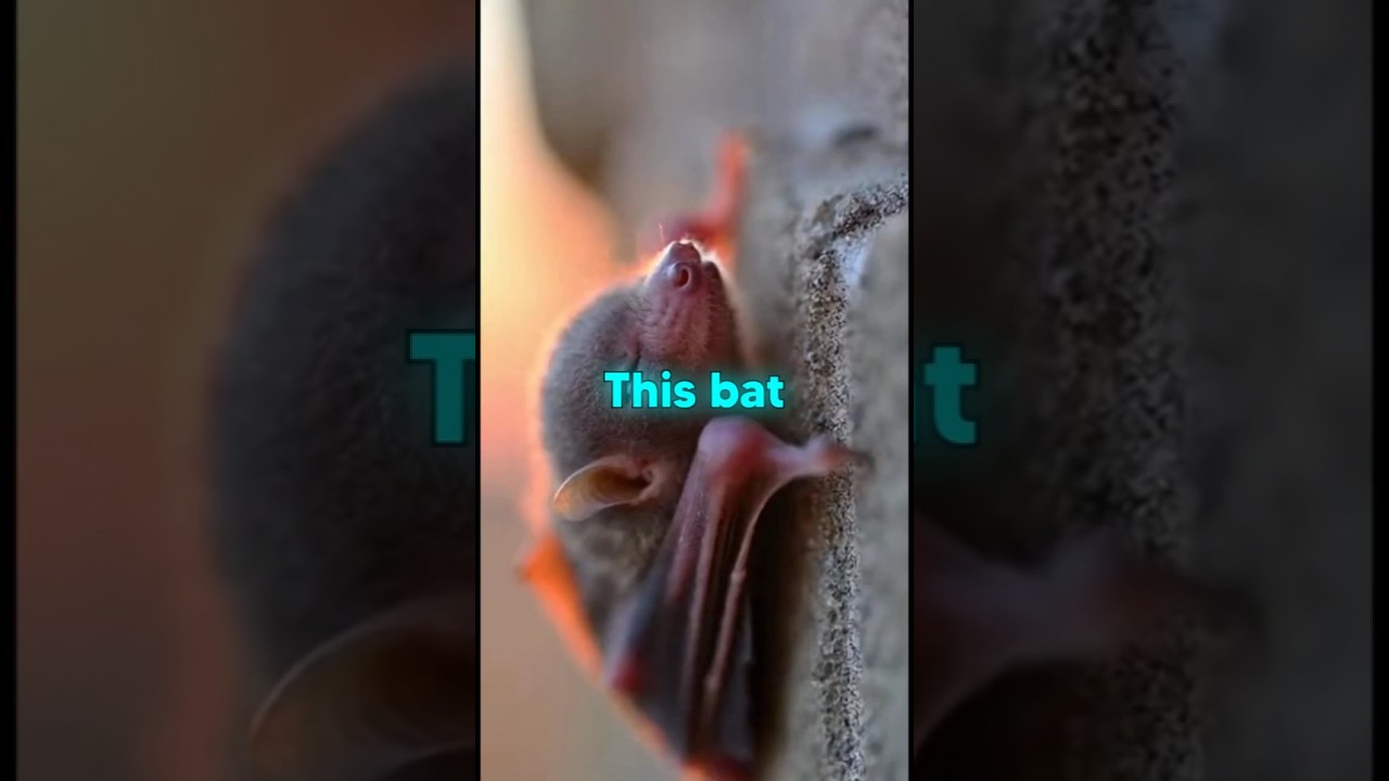 This Baby Bat Was Outside at the Worst Time… 🦇😢