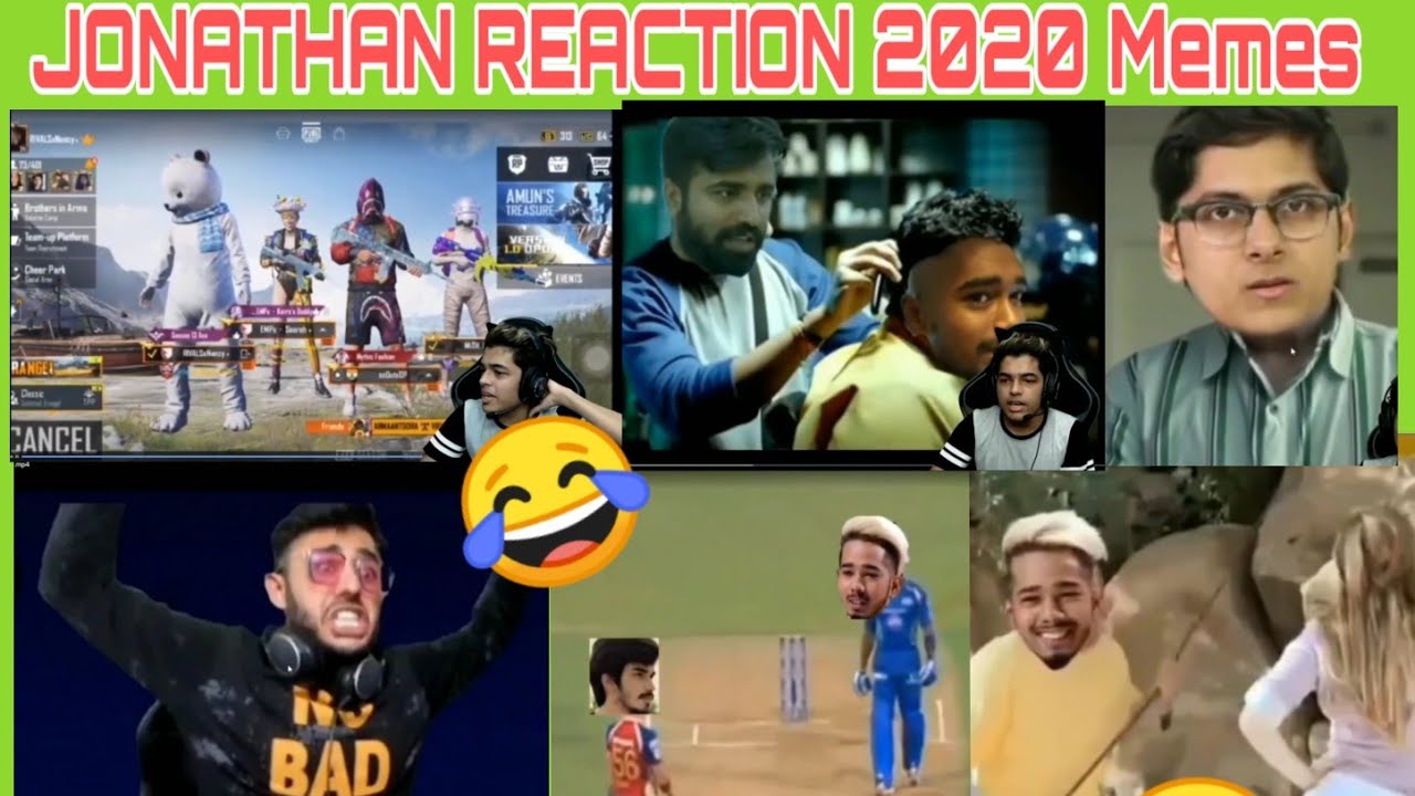 Jonathan Reaction On 2020 Memes 😂 | Scout Update Erangle 2.0 | Jonathan Reaction 😱