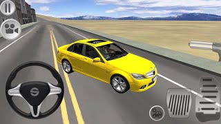 Drift and Driving Fun with Mercedes C180 Car / It is a Realistic Car Simulator / Android Game screenshot 4