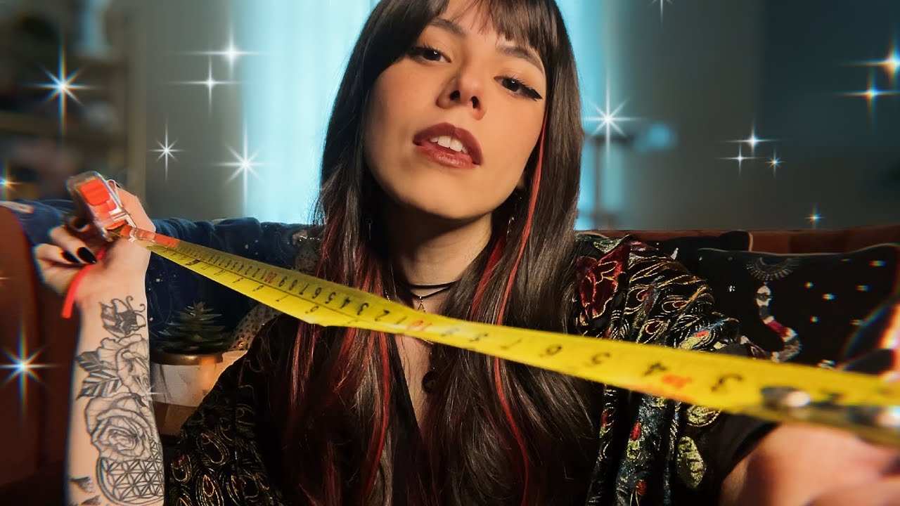 ASMR Chaotic Measuring + Haircut ✂️ (ft Miss Manganese)