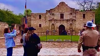 ALAMO is the famous battle of American history 1836 for independence from Mexico / San Antonio/Texas