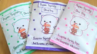 OPENING PAPER SQUISHY BLIND BAG!(part 1)