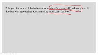 Covid Data fitting using curve fitting toolbox in MATLAB