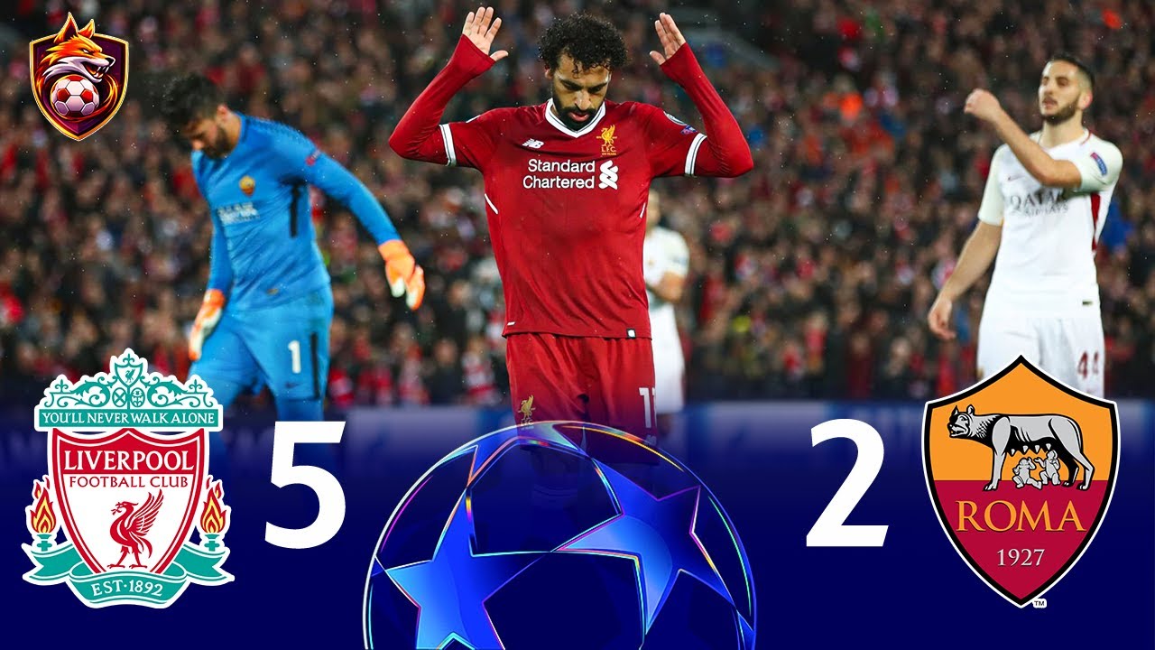 Liverpool 5-2 Roma | Магия Мохамеда Салаха | ЛЧ 2018 | FHD