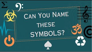 Identify The Symbols: Trivia Challenge