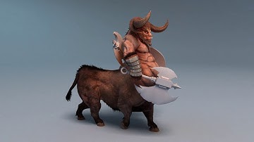 minotaur walk cycle