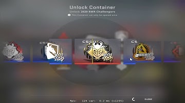 Dancin CSGO....G2 Gold RMR sticker!