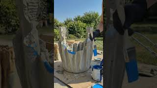 Concrete Planter That Looks Expensive #diy #gardendesign