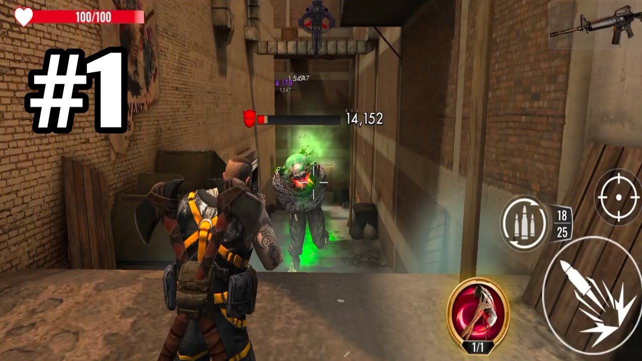 Zombie Shooter 3D #1 Boss fight