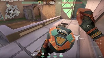 Raze boombot lineup to clear A short from Mid while attacking on Ascent