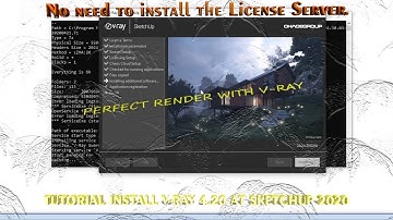 Cara Install V-Ray 4 di SketchUp 2020 | Tutorial Install V-Ray 4 At SketchUp 2020