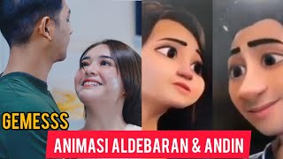 KEREN - ANIMASI IKATAN CINTA VERSI ALDEBARAN DAN ANDIN BIKIN GEMAS