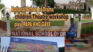 NSD National school of drama | children theatre Workshop |