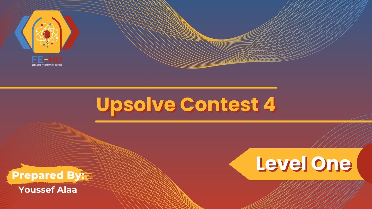 Level 1 2026 - Upsolve Contest 4 | Number Theory