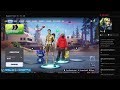We are playing fortnite battle royal  builds