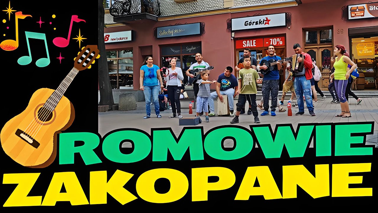 Takýto je Cigánsky sen v Zakopanom! Krupówki žijú hudobnú zábavu!🎵