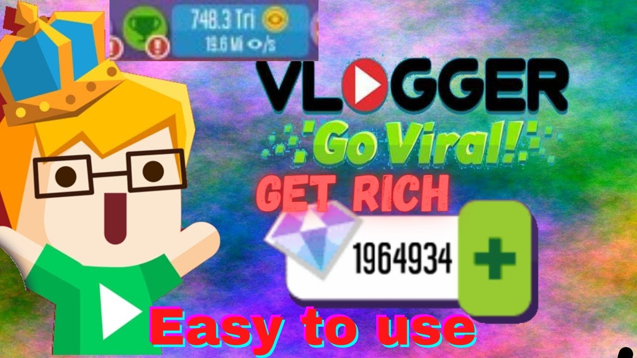 How To Get UNLIMITED Views And Diamonds In Vlogger Go