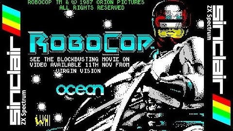 ROBOCOP (1988) Walkthrough, ZX Spectrum