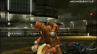 Tekken 6  ( Psp Version) - Mokujin Arcade mode ( Ultra hard )