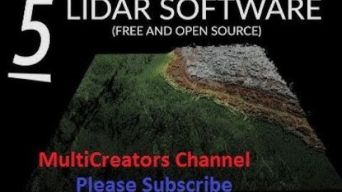 5 LIDAR Software ( Free and Open Source)