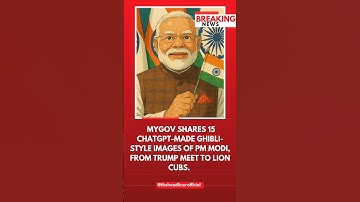 🚨Read Full Story On Website #PMModi #Ghibli #GhibliStyle #ChatGPT #chatgpt4o #Trump #Trending