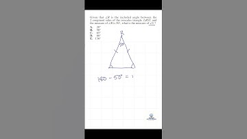 This question contains two things you MUST know for the math test. Can you find them?