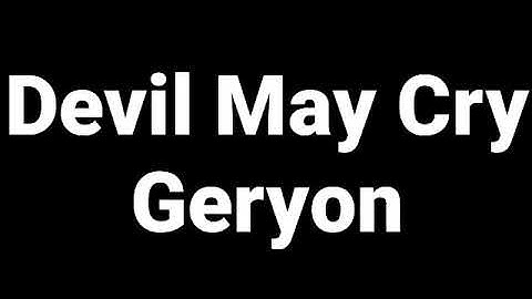 DMC 3 OST Geryon Battle theme