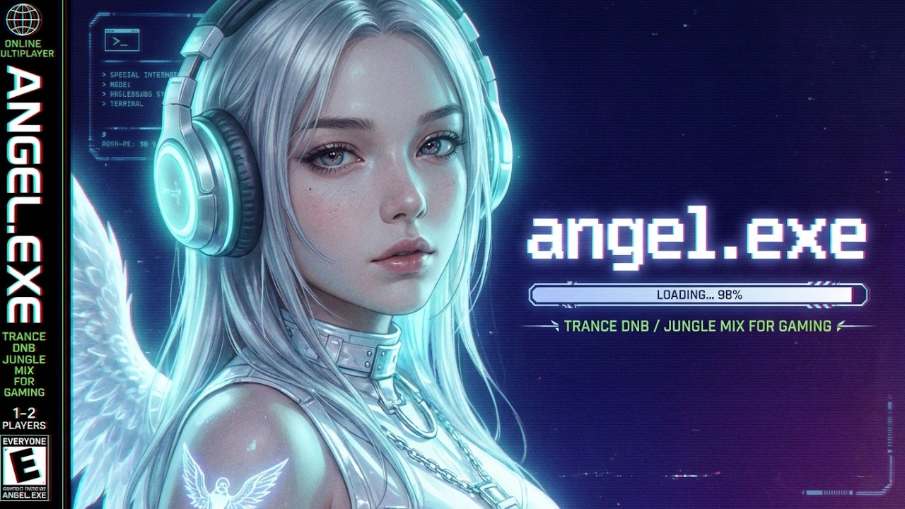 angel.exe | Trance DnB / Jungle Mix for Gaming - YouTube