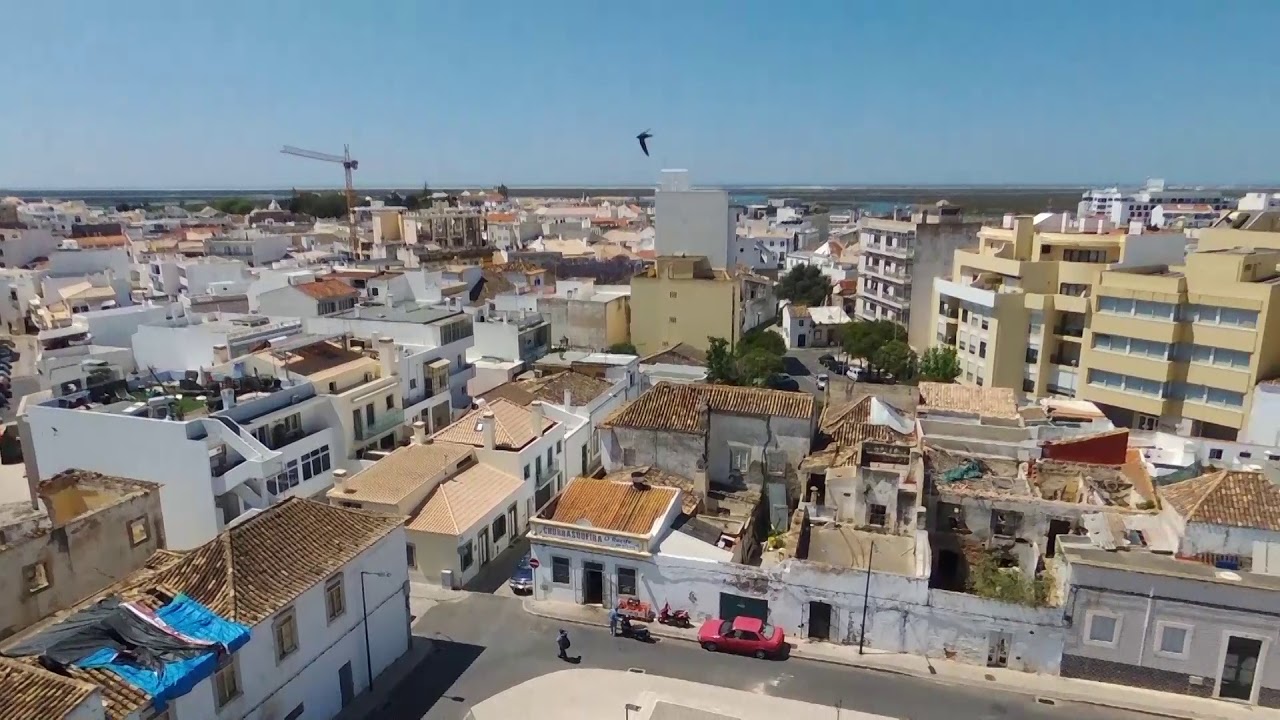 Drone Parrot Bebop 2 with cheap 52mm filters test - RISE (UK) ND2, ND4, CPL and no Filter. Faro, PT