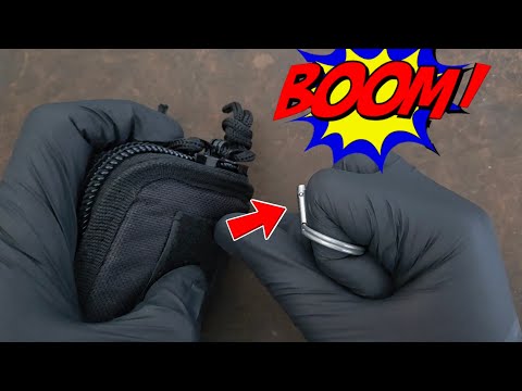 The Only Knife That Comes With A Grenade Pin!
