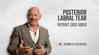 Dr. Kenneth Cutbush | Posterior Labral Tear