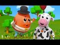 Humpty Dumpty duduk di dinding | lagu telur | puisi untuk anak-anak | Humpty Dumpty Sat On A Wall