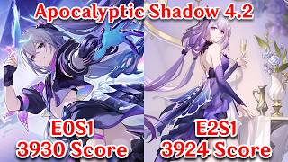 New 42 Apocalyptic Shadow 7854 Total Score E0s1 Sw999 X E2s1 Castorice Showcase  Honkai Star Rail