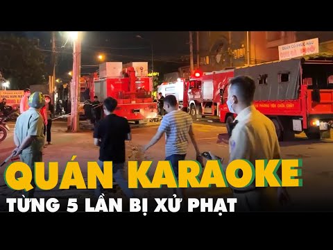 Video Vụ cháy quán karaoke ở Bình Dương: Karaoke An Phú được... - youtube