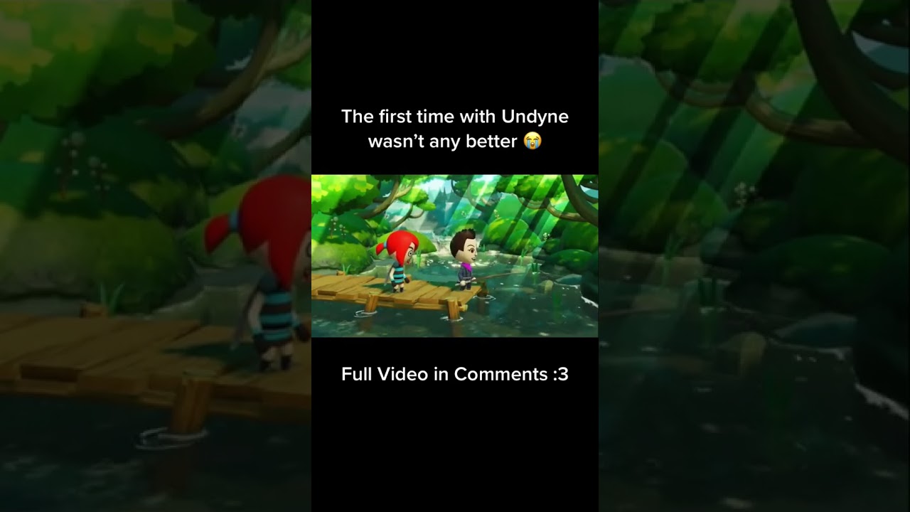 The first outing ticket with Undyne... 