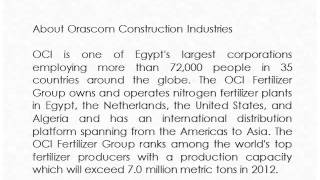 OCI Formally Signs US$ 363 M Contract in Iraq