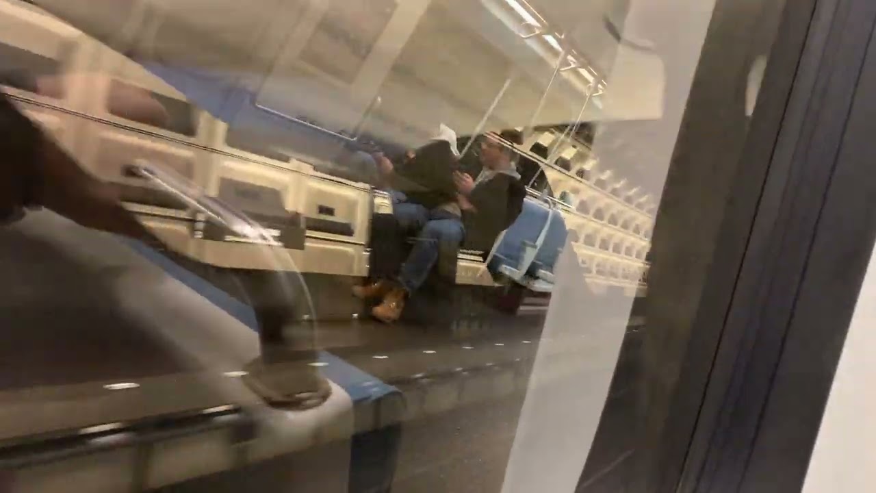 РОЖДЕСТВЕНСКИЙ СОЧЕЛА! Поездка на оранжевой линии Wmata, серия 6000, Данн-Лоринг-Меррифилд до ста...