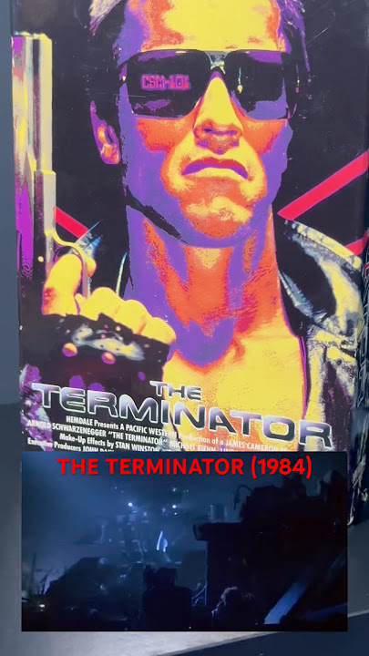 #TheTerminator #OrionPicturesCorp #1984 #vintage #80s #movies #VHS #collector #VCR
