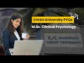 Christ University PYQs: Msc Clinical Psychology Entrance Preparation Class