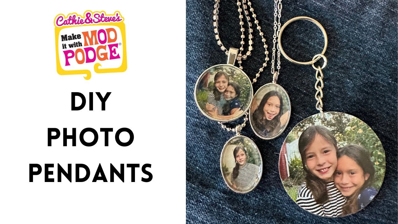 Make it with Mod Podge - Dimensional Magic Pendants  Cathie and Steve will  show you how to create cactus and succulent pendants with images and  Dimensional Magic. Plus they are teaching