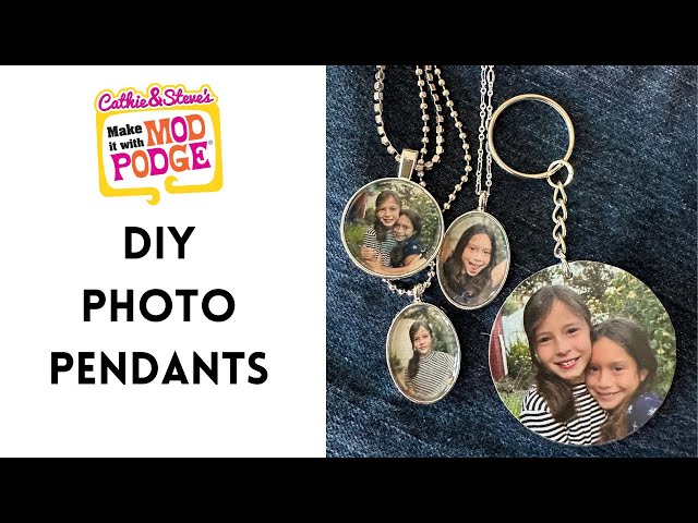 Make it with Mod Podge - Dimensional Magic Pendants  Cathie and Steve will  show you how to create cactus and succulent pendants with images and Dimensional  Magic. Plus they are teaching