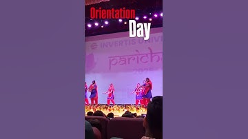 #trending #invertisuniversity #orientationday #bareilly #viral#shortvideo first day of college ❤️