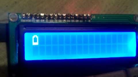 Caracter personalizado para LCD 16x2
