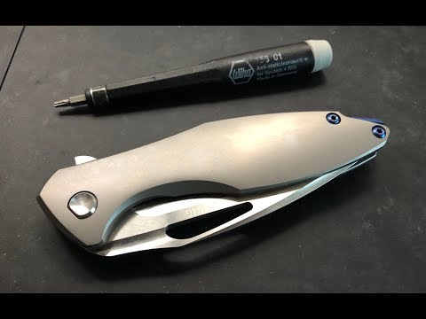 How to disassemble and maintain the Koenig Knives Arius