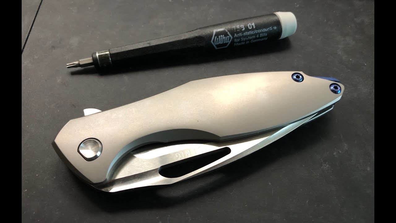 How to disassemble and maintain the Koenig Knives Arius