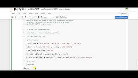 Applied ML Week 4 Assignment solution|Evaluation