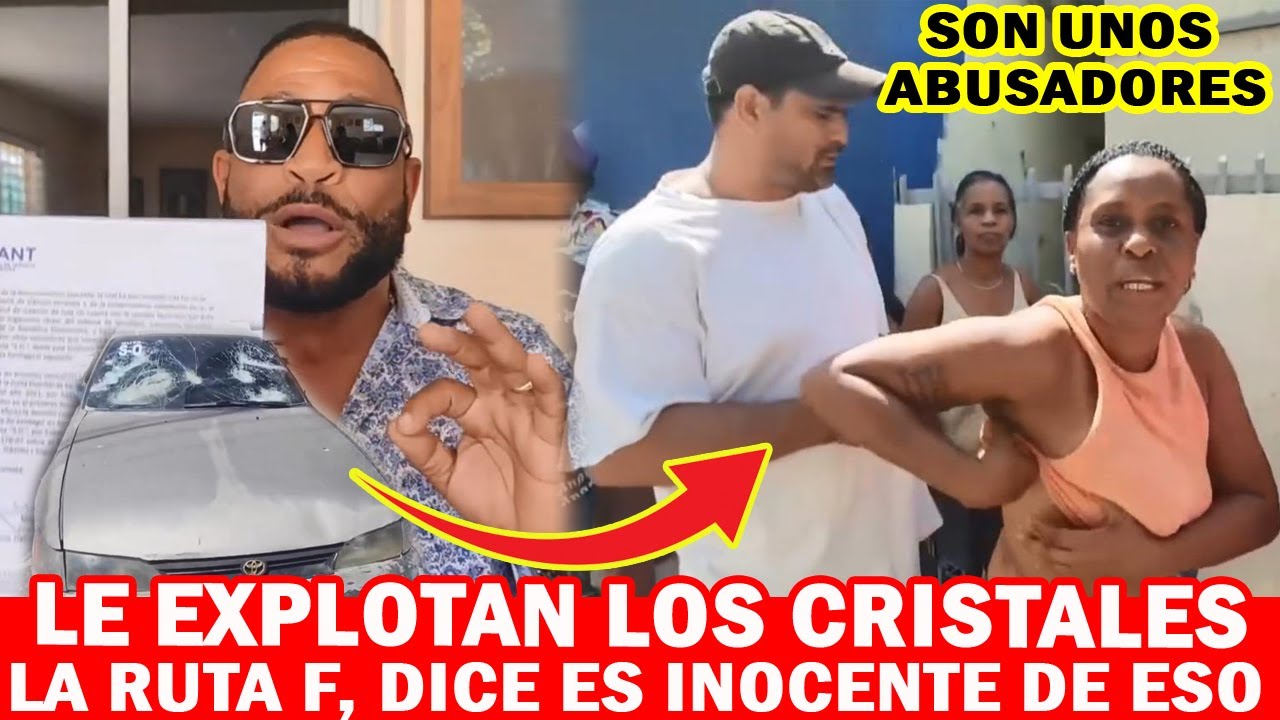 😱😱 LE EXPL0TAN LOS CRISTALES AL CHOFER Y LA RUTA F DICE "YO NO FUI"